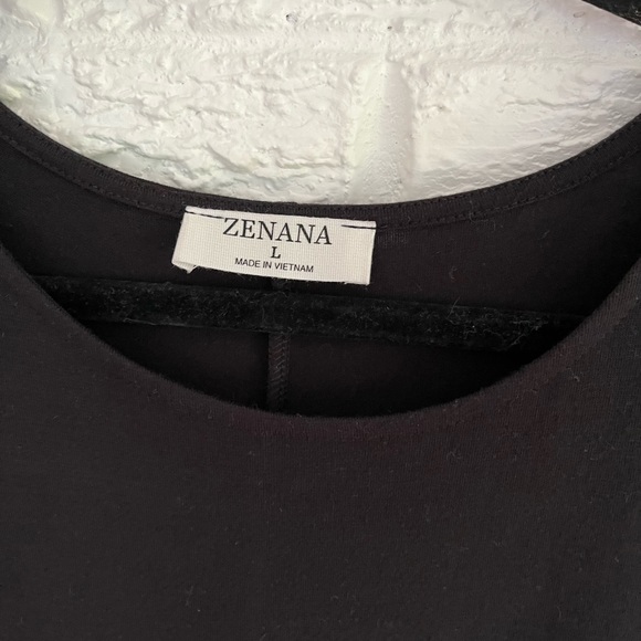 69. New WOT black tiered tank dress by Zenana - Picture 2 of 6